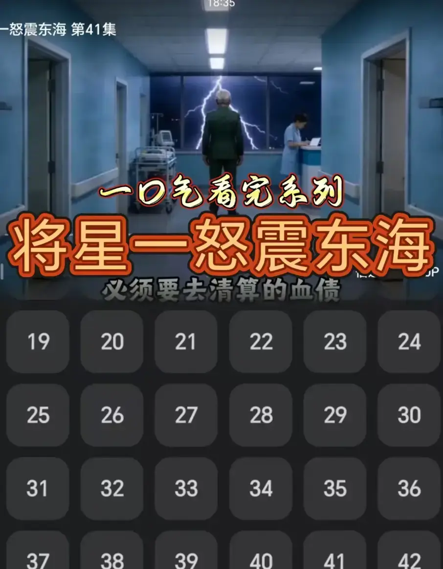 AI短剧《将星一怒震东海》42集全集-1080P超清免费观看-无广告网盘资源一键下载