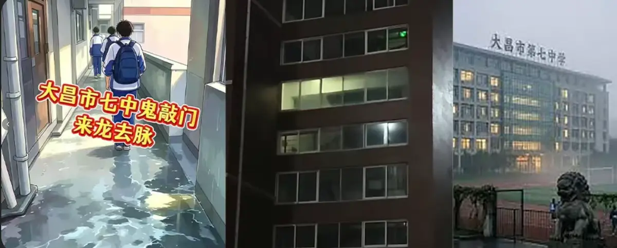 《大昌市七中鬼敲门事件》全季免费看-感受惊悚悬疑氛围-探寻不明干尸背后秘密